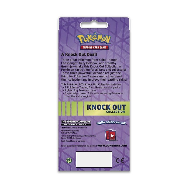 Pokémon TCG: Knock Out Collection (Chesnaught, Delphox & Greninja