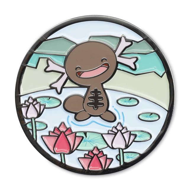 Paldean Wooper Pokémon Monthly Pins: Habitat Pin (1 of 12