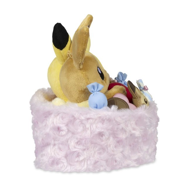 Seasonal Celebrations: Pikachu & Eevee Sweet Days Plush - 7 ¼ In