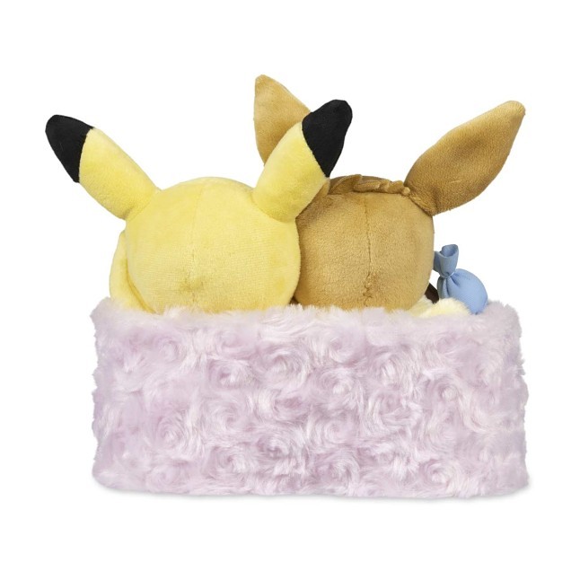 Seasonal Celebrations: Pikachu & Eevee Sweet Days Plush - 7 ¼ In