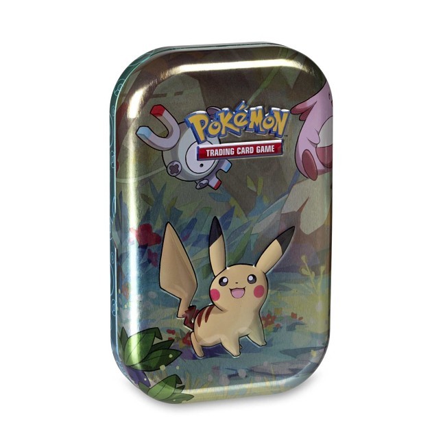 pikachu pokemon card tin Pokémon TCG: Kanto Friends Mini Tin (Pikachu)