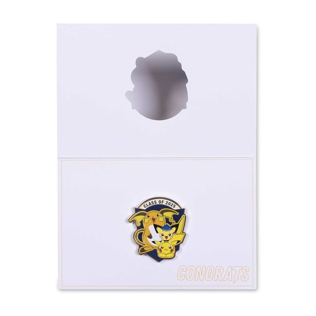Pokmon Graduation: Pichu, Pikachu & Raichu Pin & Greeting Card | Pokmon  Center Official Site