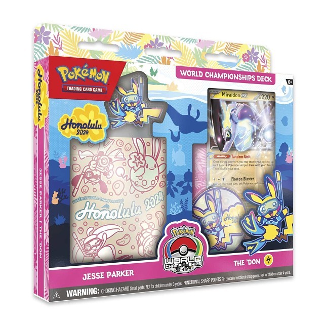 ポケモンカードゲーム ワールドチャンピオンシップデッキ ホノルル2024 Pokemon 2024 World Championships Deck - Pre-Order – 88 Cardhouse