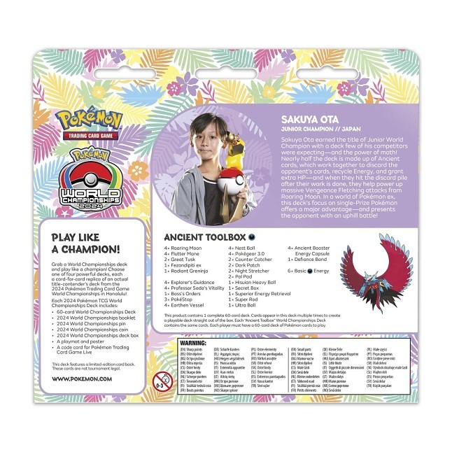 2024 Pokémon World Championships Deck (Sakuya Ota, Ancient