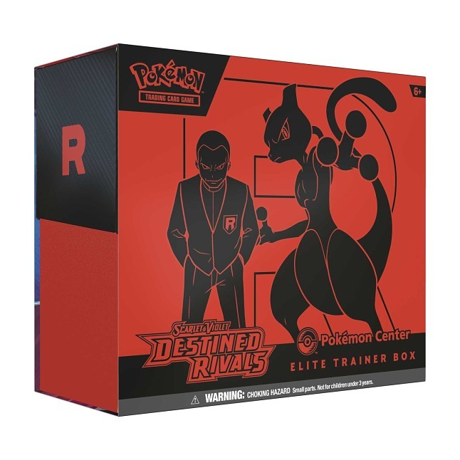 Pokemon scarlet & violet destined rivals center elite trainer box