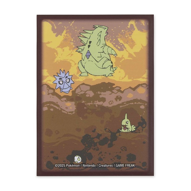 Pokmon Center  OMOCAT: Tyranitar Card Sleeves (65 Sleeves) | Pokmon  Center Official Site