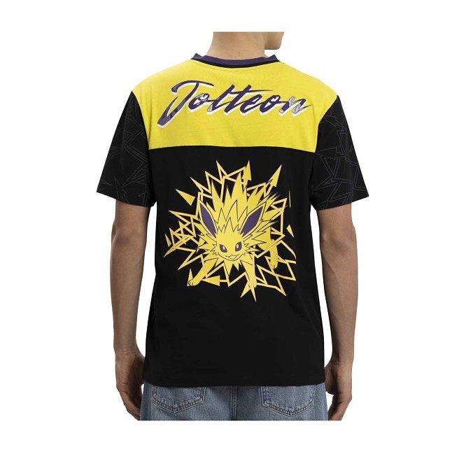 Eevee Evolutions: Jolteon Notch Neck T-Shirt - Men | Pokémon
