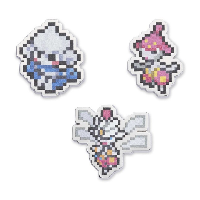 Meditite, Medicham & Mega Medicham Pokémon Pixel Pins (3-Pack