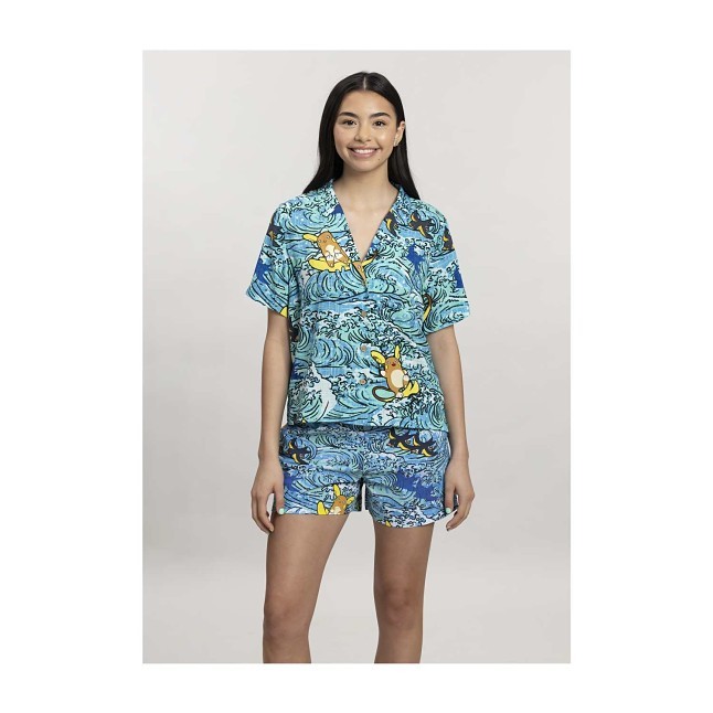 Pokémon Tropical Whitecap Cruising Tropical Shirt - Women