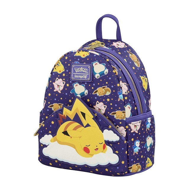 Sleeping Pikachu Mini Backpack by Loungefly | Pokémon Center