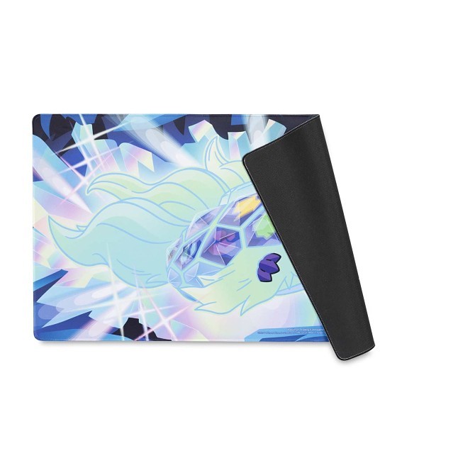 Terapagos Pokemon TCG Playmat - Crimson Purple Design, Non-Slip Base, Smooth Surface For Card Protection