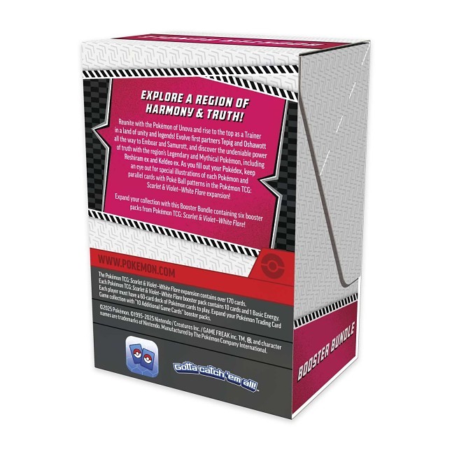 Pokmon TCG: Scarlet & Violet-White Flare Booster Bundle (6 Packs) | Pokmon Center Official Site Pokmon TCG: Scarlet & Violet-White Flare Booster Bundle (6 Packs) | Pokmon Center Official Site