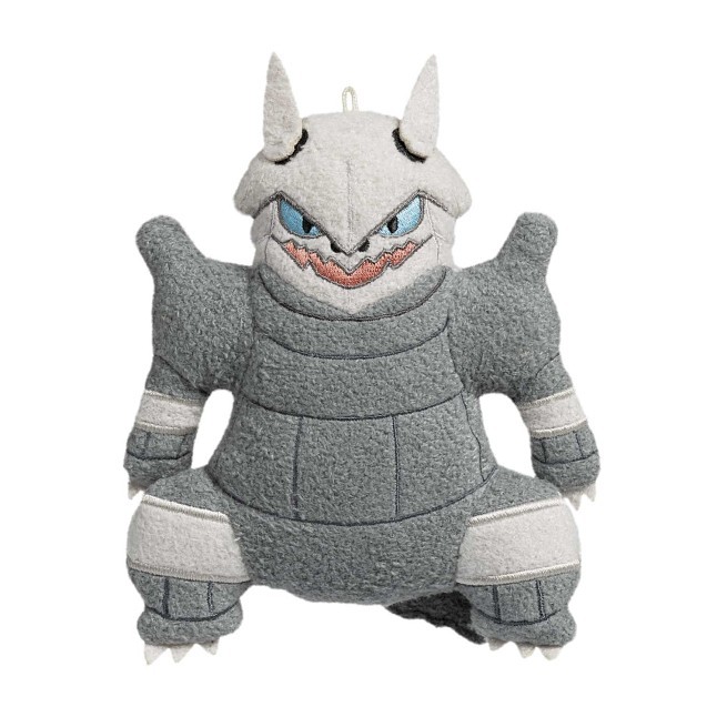 Aggron Home Sweet Cave Plush Key Chain | Pokémon Center Official Site