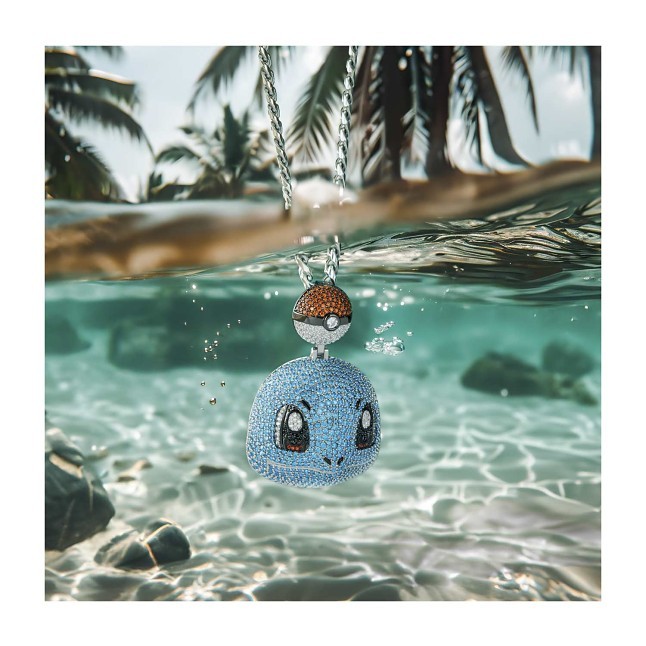 送料関税込【KING ICE x POKEMON】SQUIRTLE NECKLACE☆国内発送 送料関税込【KING ICE x POKEMON】SQUIRTLE NECKLACE☆国内発送