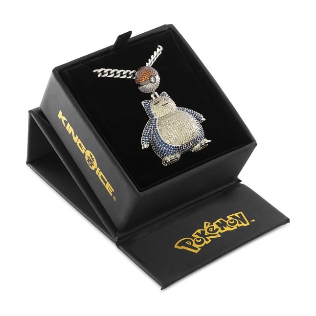 Pokémon × King Ice: Snorlax Necklace | Pokémon Center