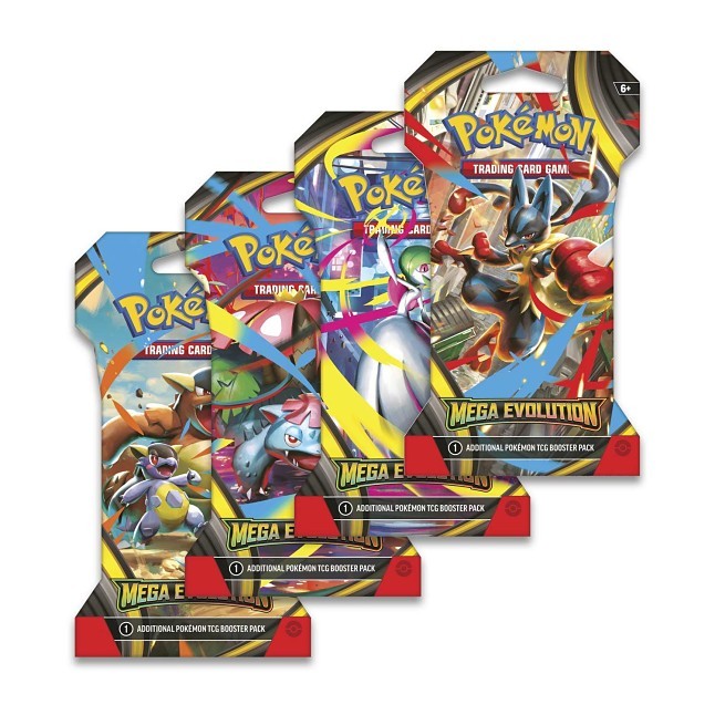 Pokmon TCG: Mega Evolution Sleeved Booster Pack (10 Cards) | Pokmon  Center Official Site