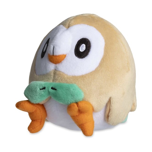 ROWOON マスター　ぬいぐるみ Rowlet Sitting Cuties Plush - 4 ¾ In. | Pokémon Center Official Site