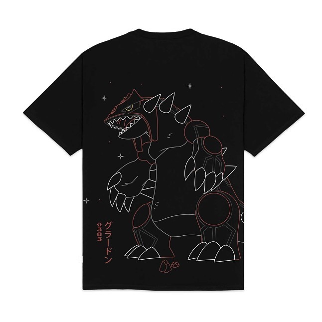 トップス POKEMON MEGA PIGMENT Tee size2 BLACK TOKYO BASE x Pokémon LEGENDS Z-A T-Shirt Collection [Release