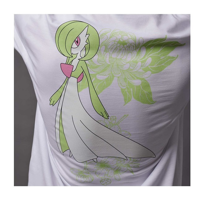 Pokémon × Dolly Noire: Ralts Evolution White T-Shirt - Adult