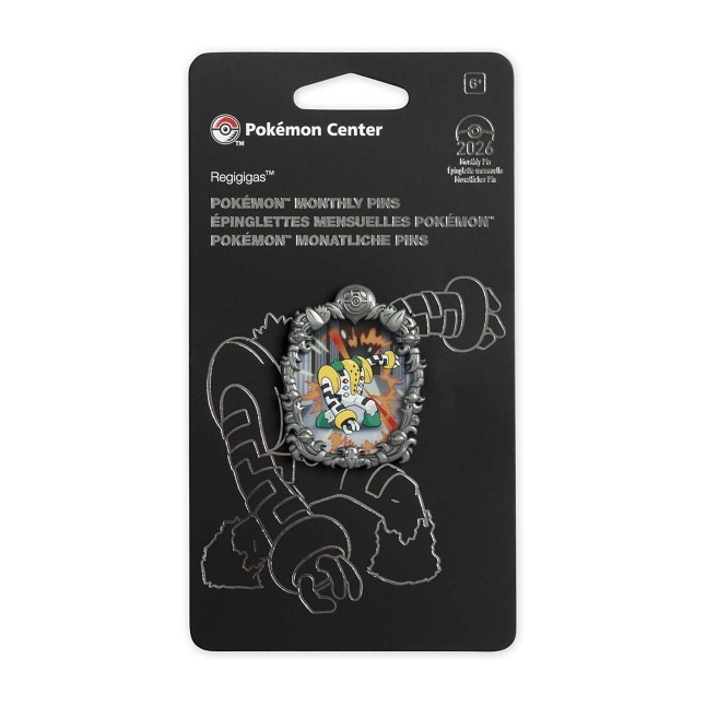 Regigigas Pokmon Monthly Pins: Legendary Moments Pin (4 of 12) | Pokmon  Center Official Site