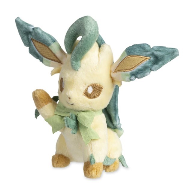 Eevee Collection: Leafeon Plush - 8 In. | Pokémon Center Official Site