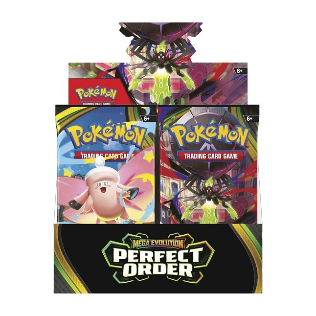 mega evolution booster box promo card Pokemon Mega Evolution Chaos Rising 3-Booster Blister – Trading Card Market main image 1