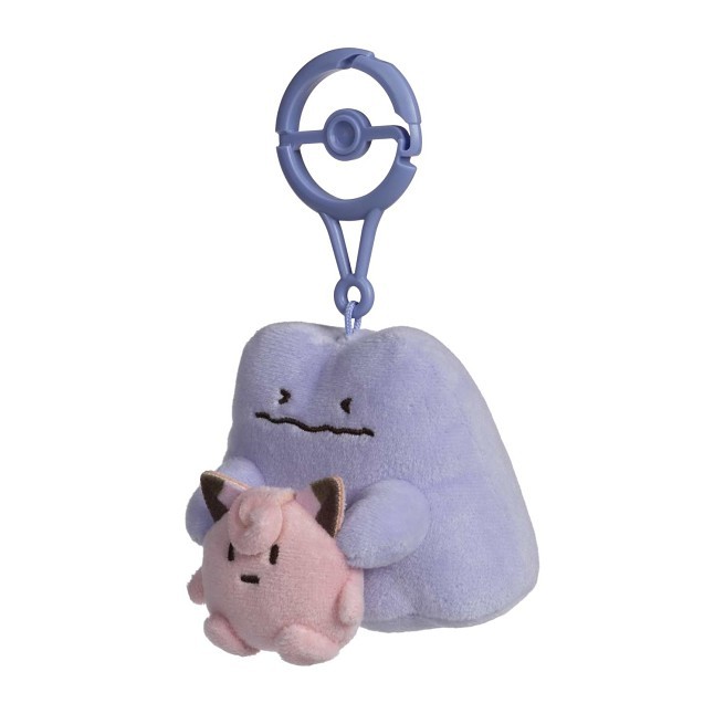Ditto (Lonely) Pokémon Natures Plush Key Chain | Pokémon Center