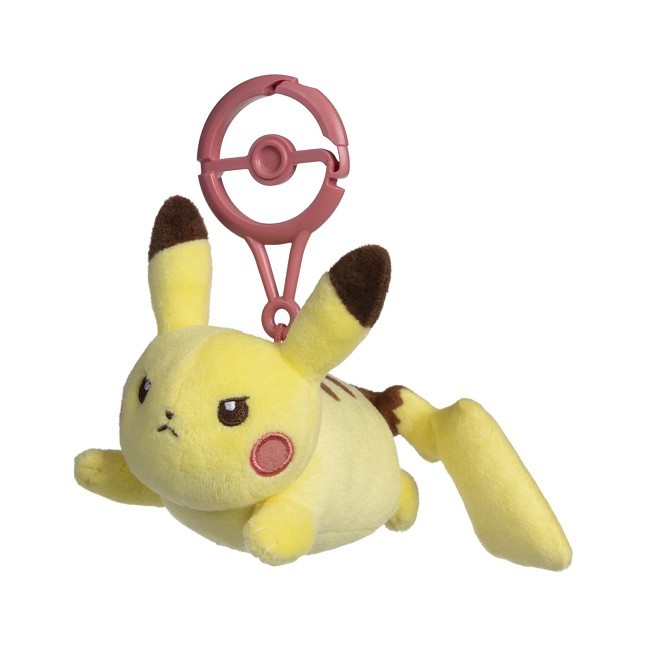 Pikachu (Hardy) Pokémon Natures Plush Key Chain | Pokémon Center