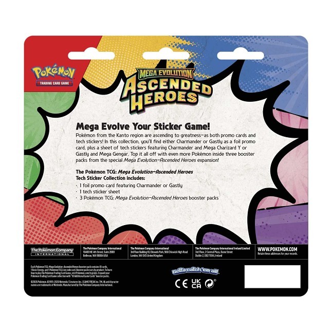 Pokémon TCG: Mega Evolution-Ascended Heroes Tech Sticker