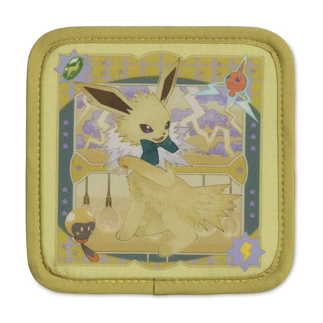 Eevee Collection: Jolteon Fabric Coaster | Pokémon Center Official