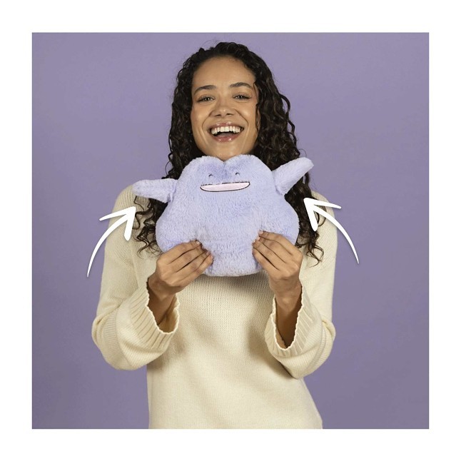 Ditto (Jolly) Pokémon Natures Dancing Plush - 11 In. | Pokémon