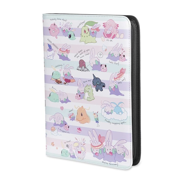 ヌメラだもの。We're Goomy ジップバインダー　カードファイル Pokémon TCG: We're Goomy Zip Binder | Pokémon Center Official Site