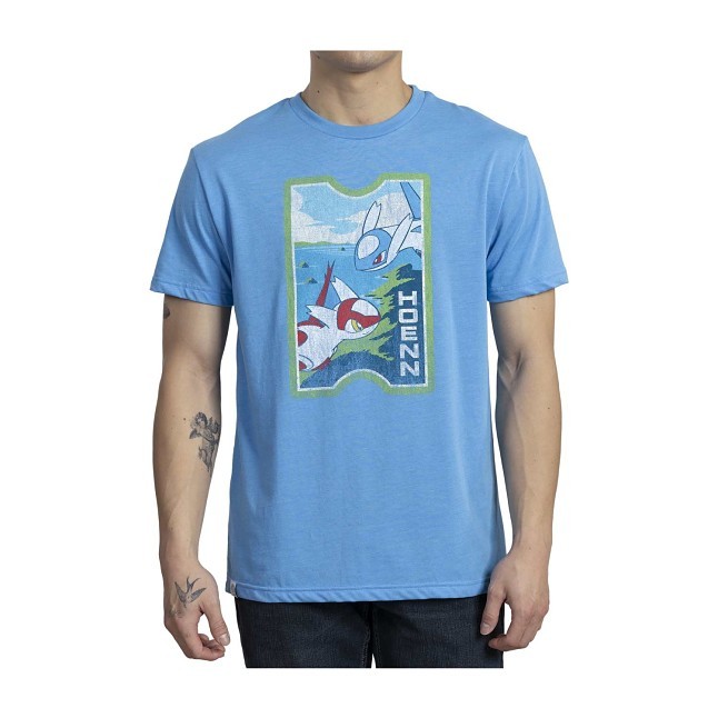 Hoenn Explore Pokémon T-Shirt - Adult | Pokémon Center Official Site