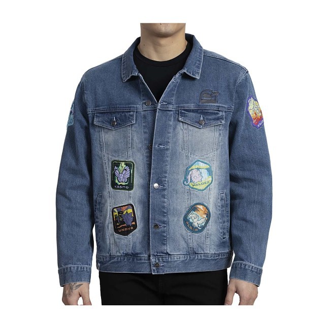 Explore Pokémon Denim Jacket - Adult | Pokémon Center Official Site