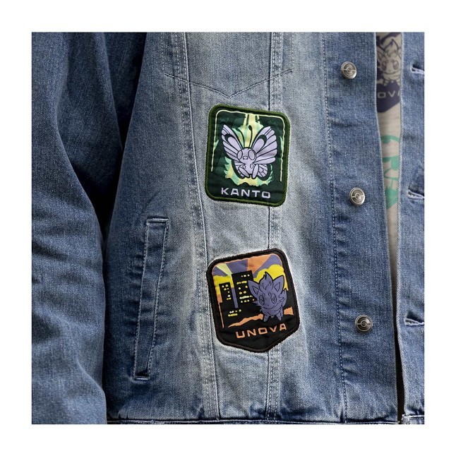 Explore Pokémon Denim Jacket - Adult | Pokémon Center Official Site
