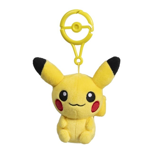 Pikachu Pokémon Dolls Plush Key Chain | Pokémon Center Official Site