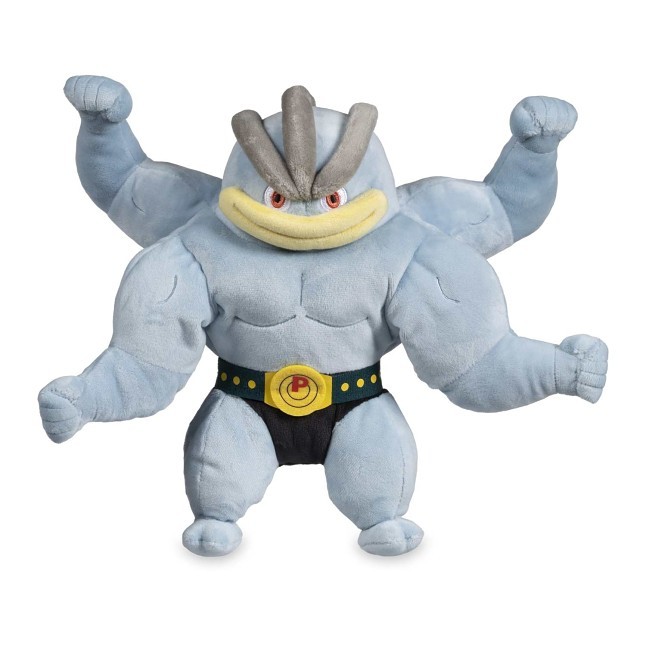Machamp Practice Makes Perfect Flexing Plush | Pokémon Center