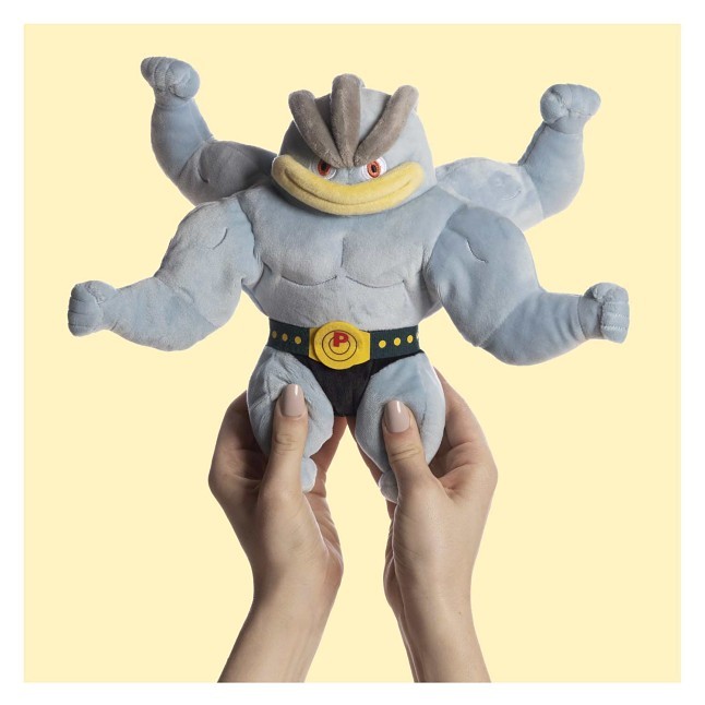 Machamp Practice Makes Perfect Flexing Plush | Pokémon Center