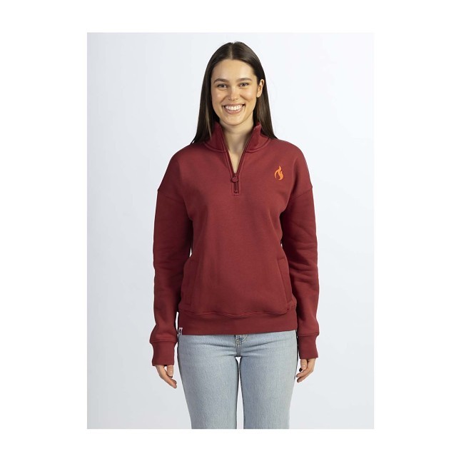 Fire-Type First Partners Quarter-Zip Pullover Sweatshirt - Women