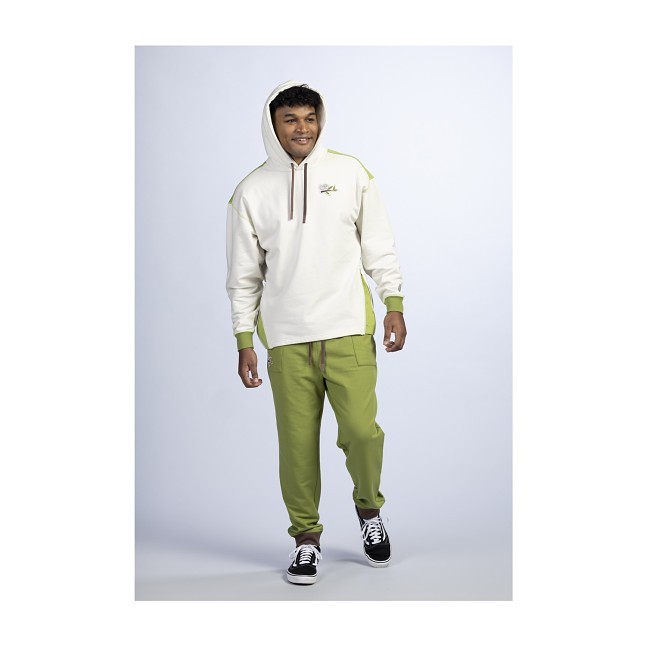 トレーナー/スウェット SNIDEL - Ruffled Cotton-Jersey Sweatshirt Rowlet Pokémon Lounge White Fleece Pullover Hoodie - Adult