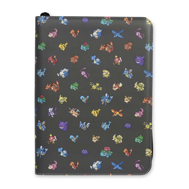 ぽむ Pokémon TCG: Pokémon Pixel Zip Binder | Pokémon Center Canada