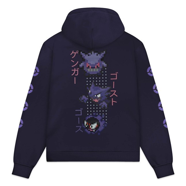 Pokémon × Dolly Noire: Pixel Gengar Hoodie - Adult | Pokémon