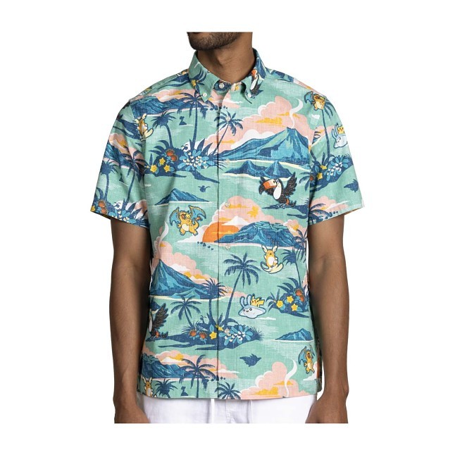 Explore Pokémon Aloha Shirt by Reyn Spooner - Men | Pokémon Center