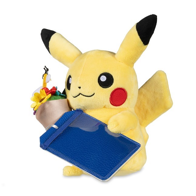 Flower Bouquet Pikachu Poké Plush - 7 ¾ In. | Pokémon Center