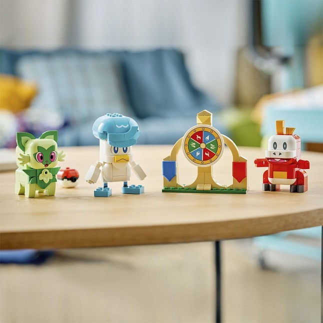 LEGO® Pokémon™ SMART Play™: Sprigatito, Fuecoco and Quaxly Battle