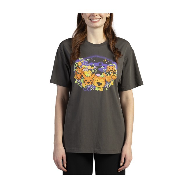 Pokémon Pumpkin Parade Gray T-Shirt - Adult | Pokémon Center