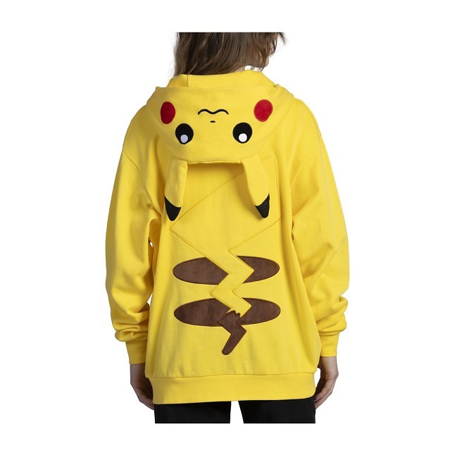 Pikachu Character Hoodie - Adult | Pokémon Center Official Site