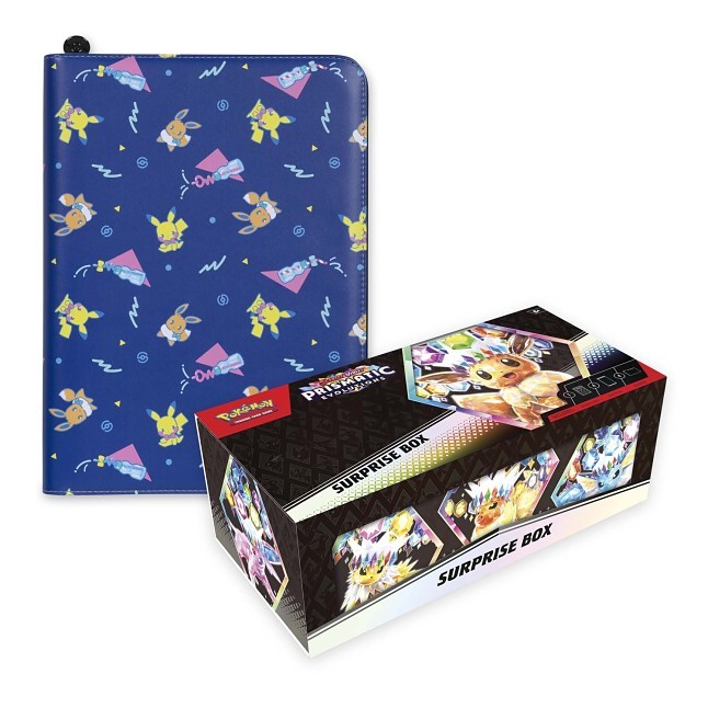 Pokémon TCG: Scarlet & Violet-Prismatic Evolutions Surprise Box