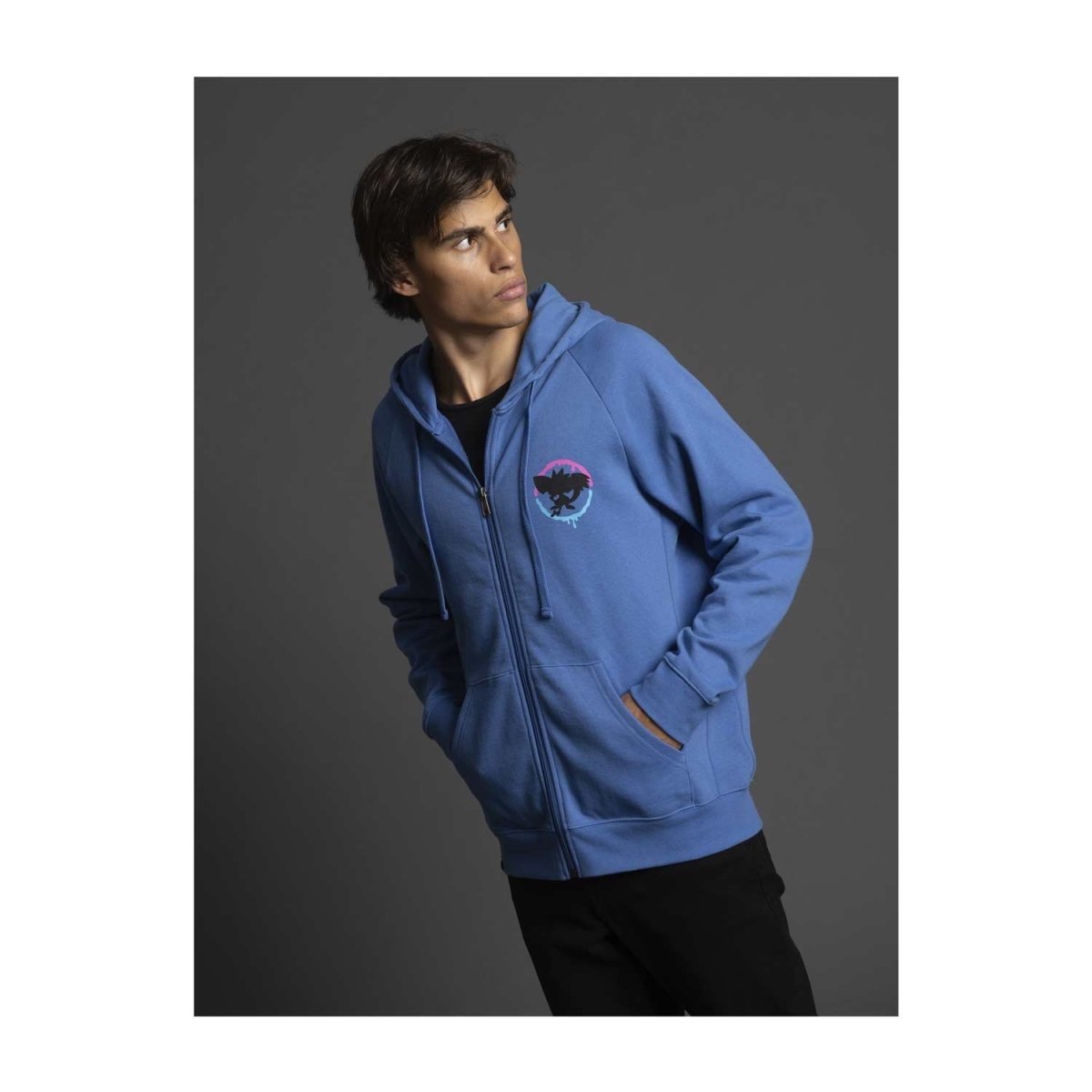 Grafaiai Zip-Up Hoodie - Adult | Pokémon Center Official Site Grafaiai Zip-Up Hoodie - Adult | Pokémon Center Official Site