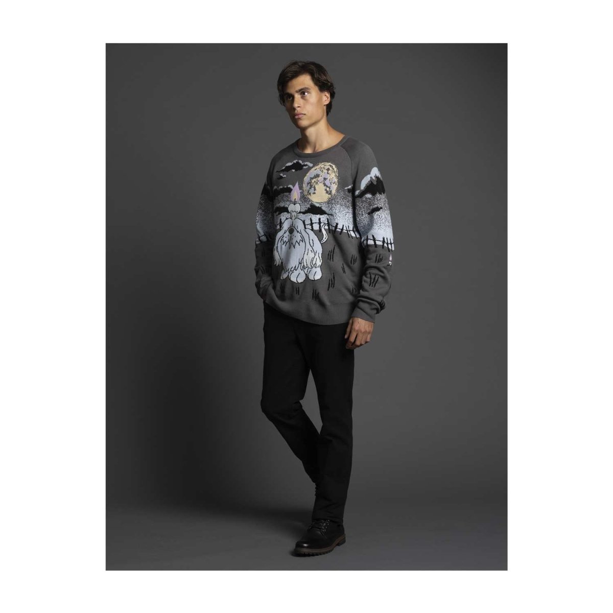 Greavard Pokémon Halloween Knit Sweater - Adult | Pokémon Center